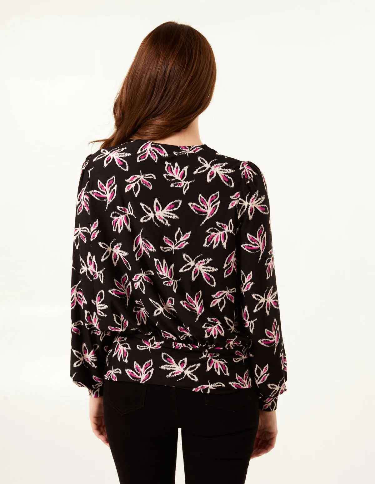 Deep Hem Wrap Top sold by Blue Vanilla product image thumbnail 5