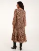 Floral Button Through Midi Dress sold by Blue Vanilla