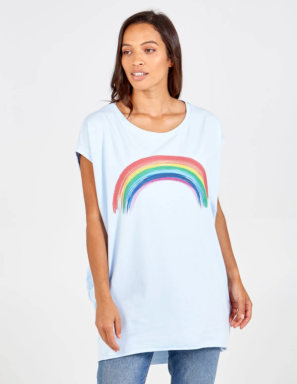 MARIANA - Rainbow Pocket Oversize Top sold by Blue Vanilla product image thumbnail 2