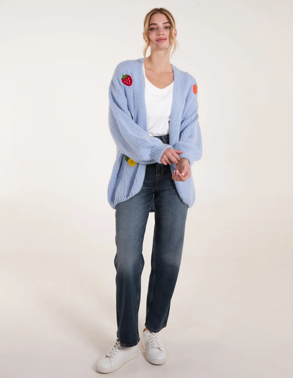 Embroidery Fruit Cardigan sold by Blue Vanilla product image thumbnail 3