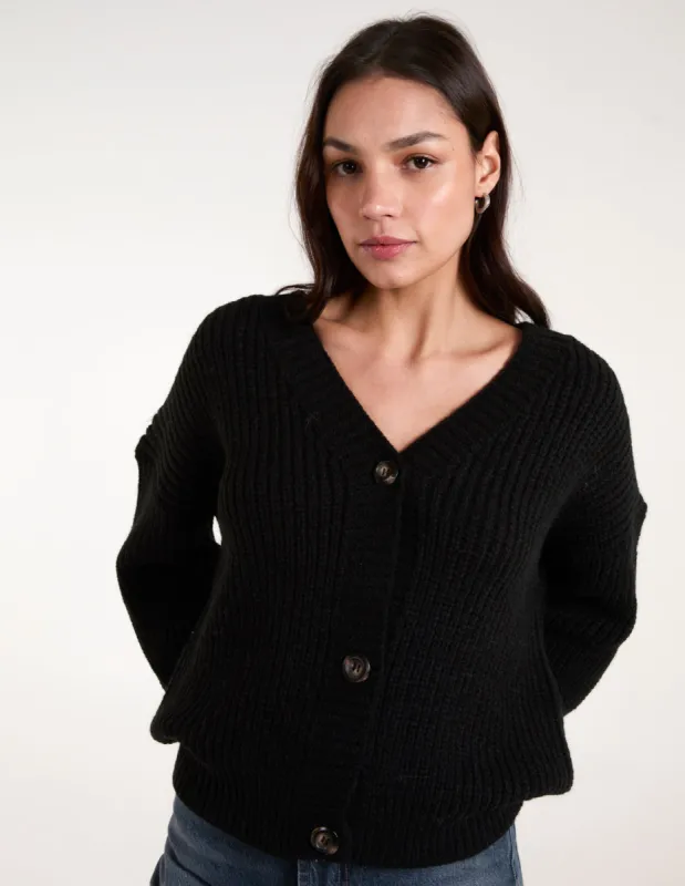 Button Front Cardigan sold by Blue Vanilla