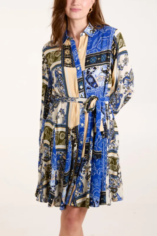 Godet Shirt Dress sold by Blue Vanilla