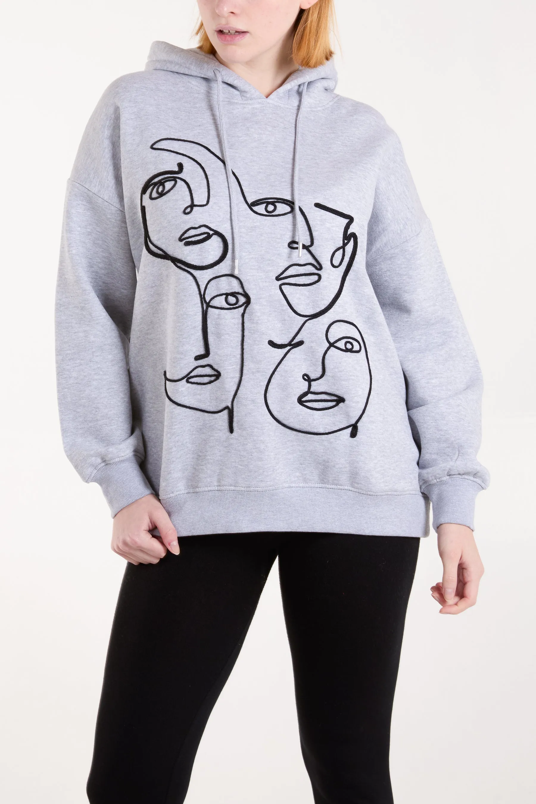 Face Art Hoodie sold by Blue Vanilla product image thumbnail 2