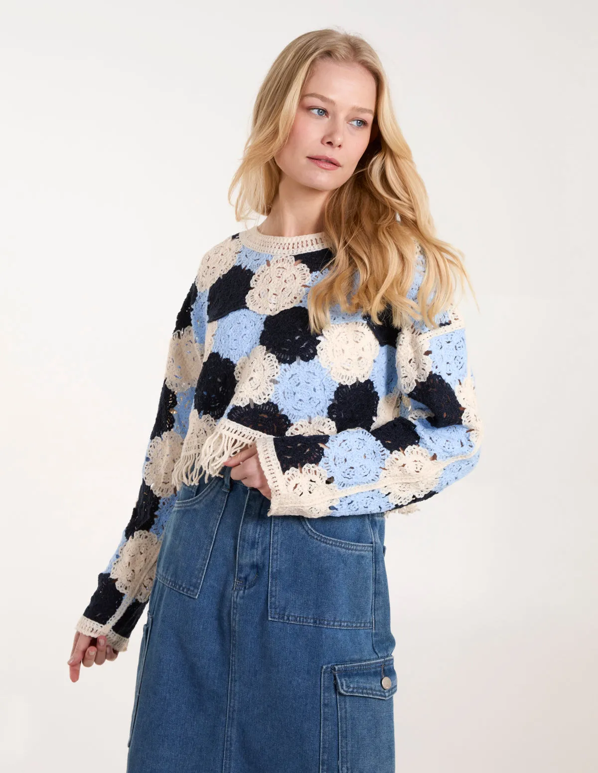 Big Flower Jumper sold by Blue Vanilla product image thumbnail 4