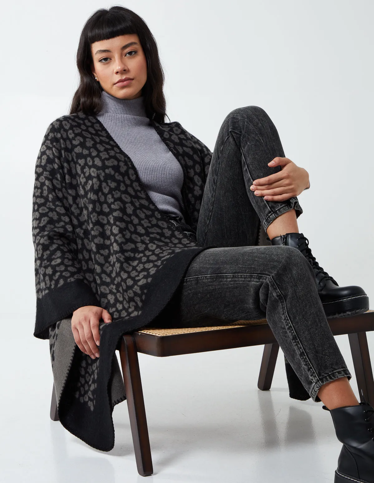 Animal Print Cape sold by Blue Vanilla product image thumbnail 2