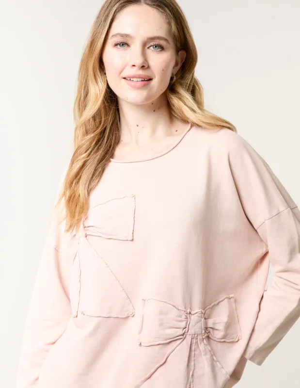 Bow Sweatshirt sold by Blue Vanilla