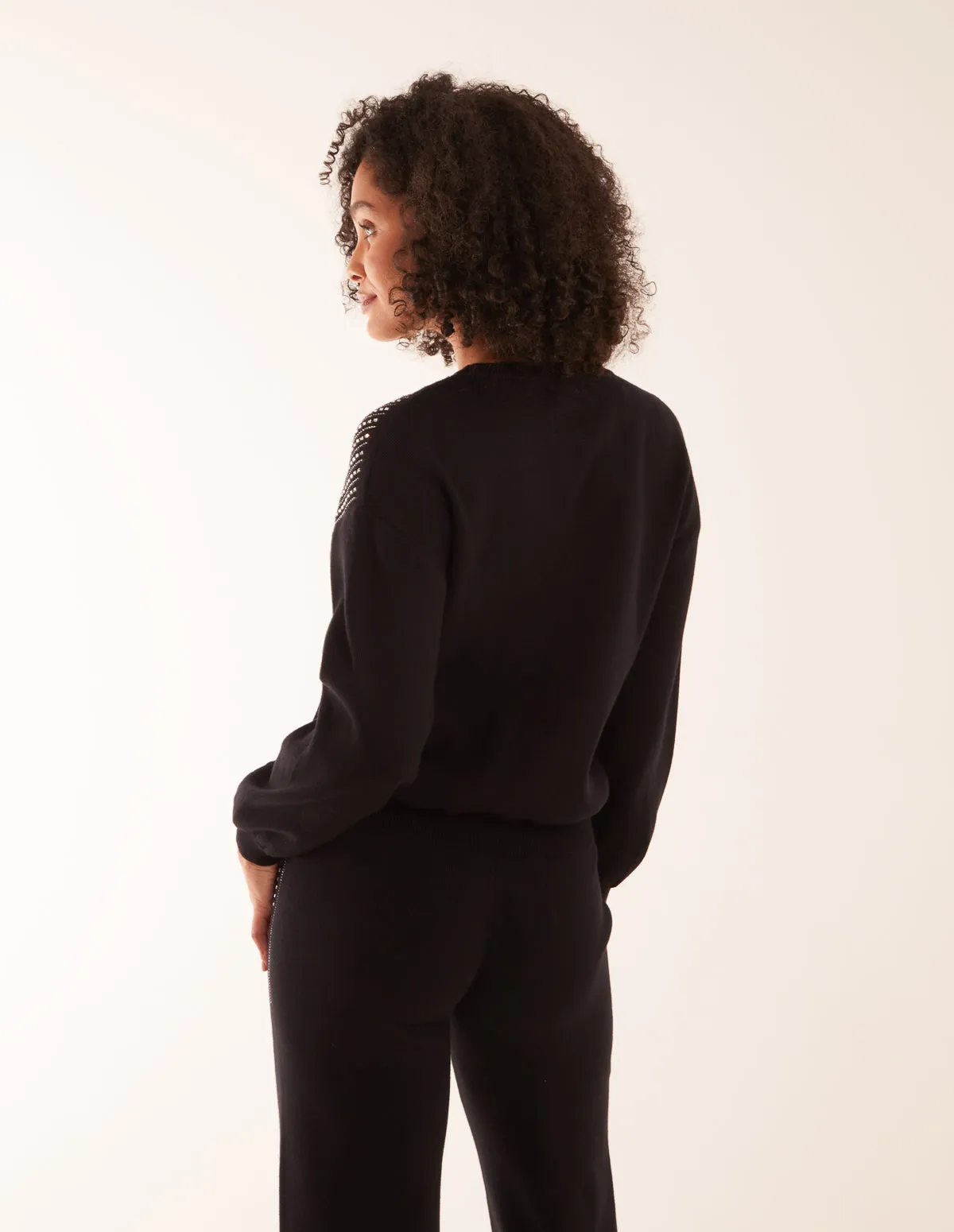 Diamante Knitted Jumper sold by Blue Vanilla product image thumbnail 5