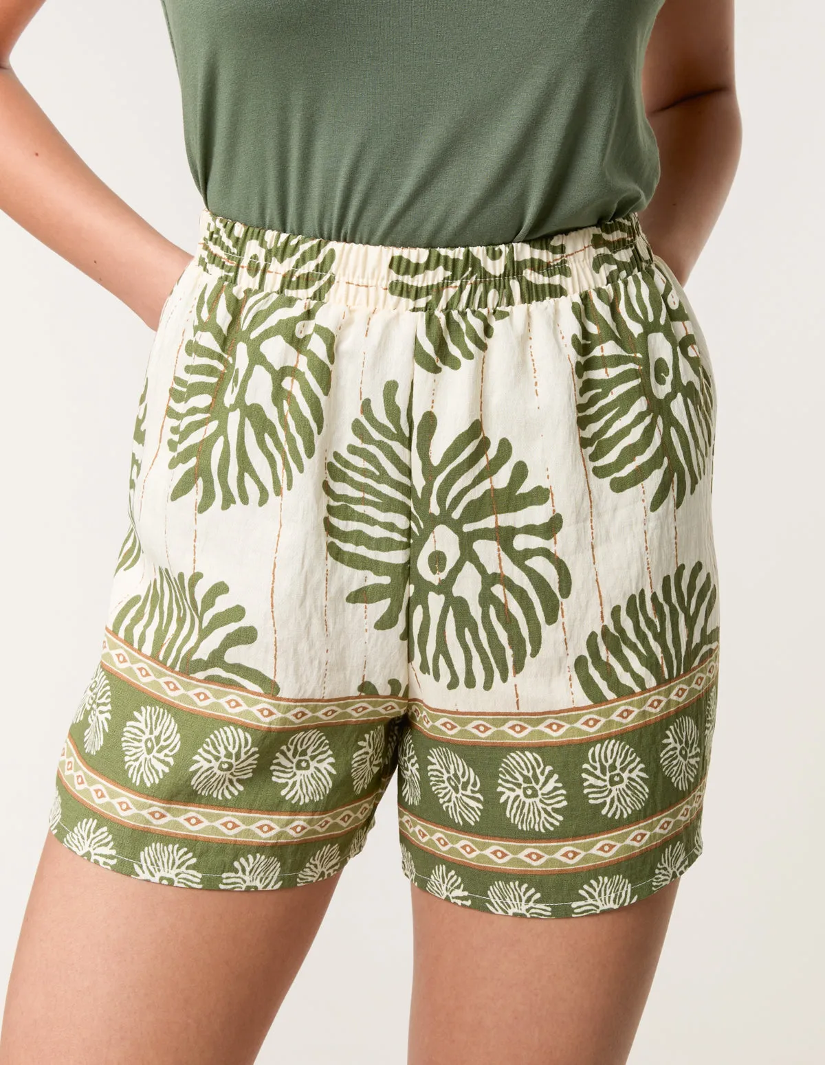 Elasticated Shorts sold by Blue Vanilla