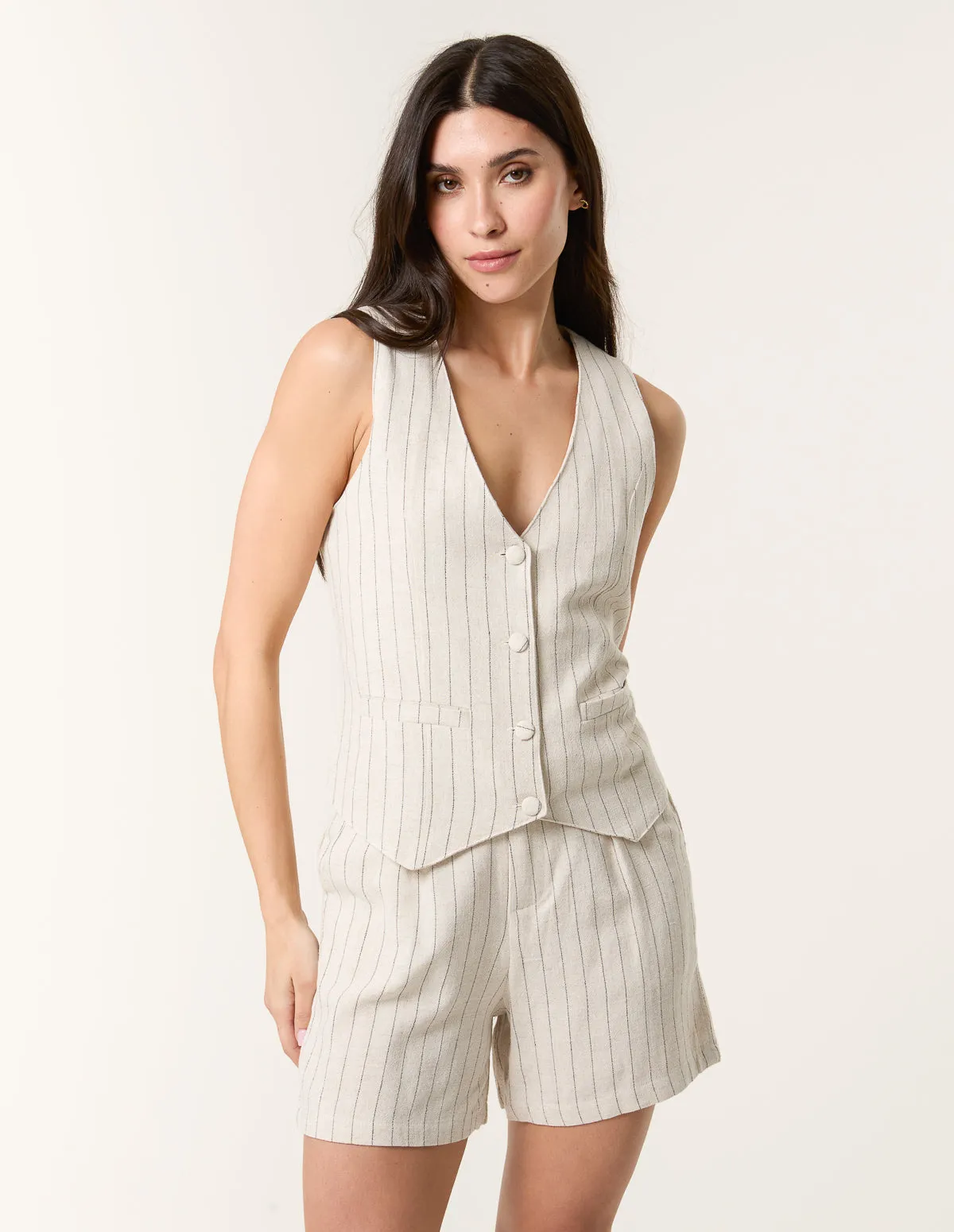 Pinstripe Waistcoat sold by Blue Vanilla