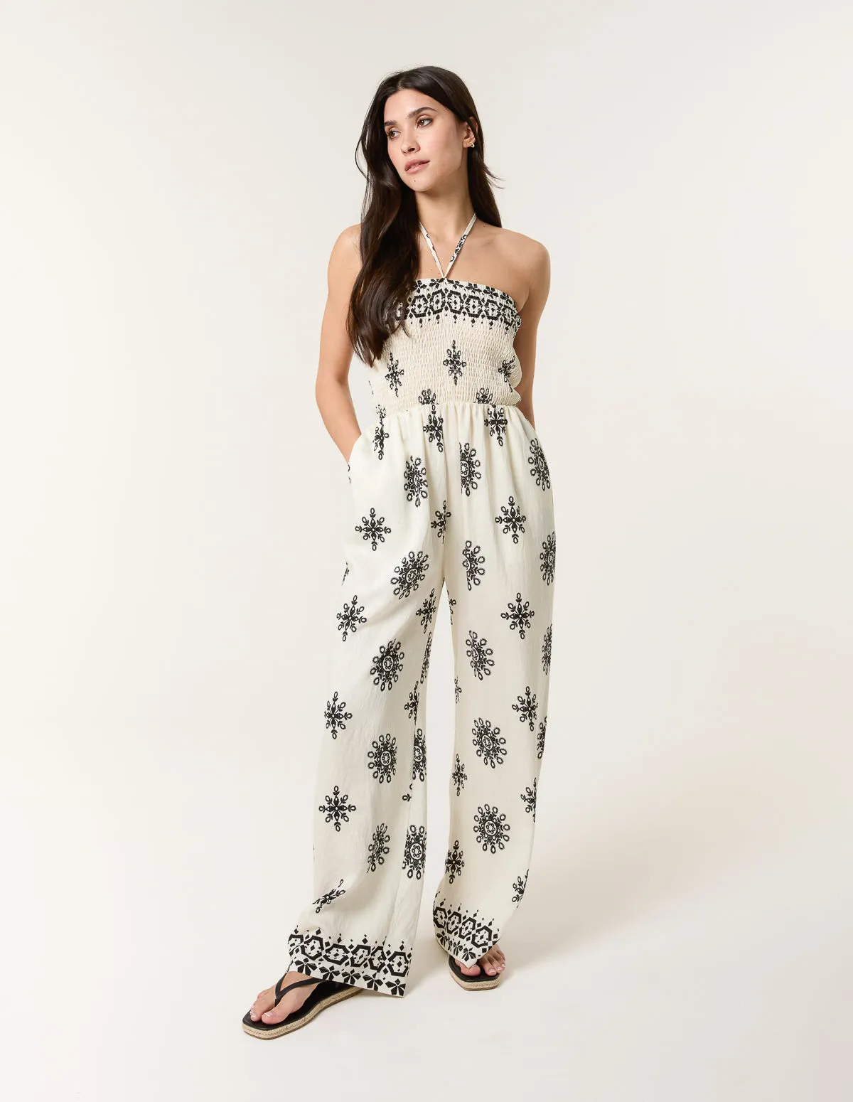 Jumpsuit With Floral Print sold by Blue Vanilla product image thumbnail 2