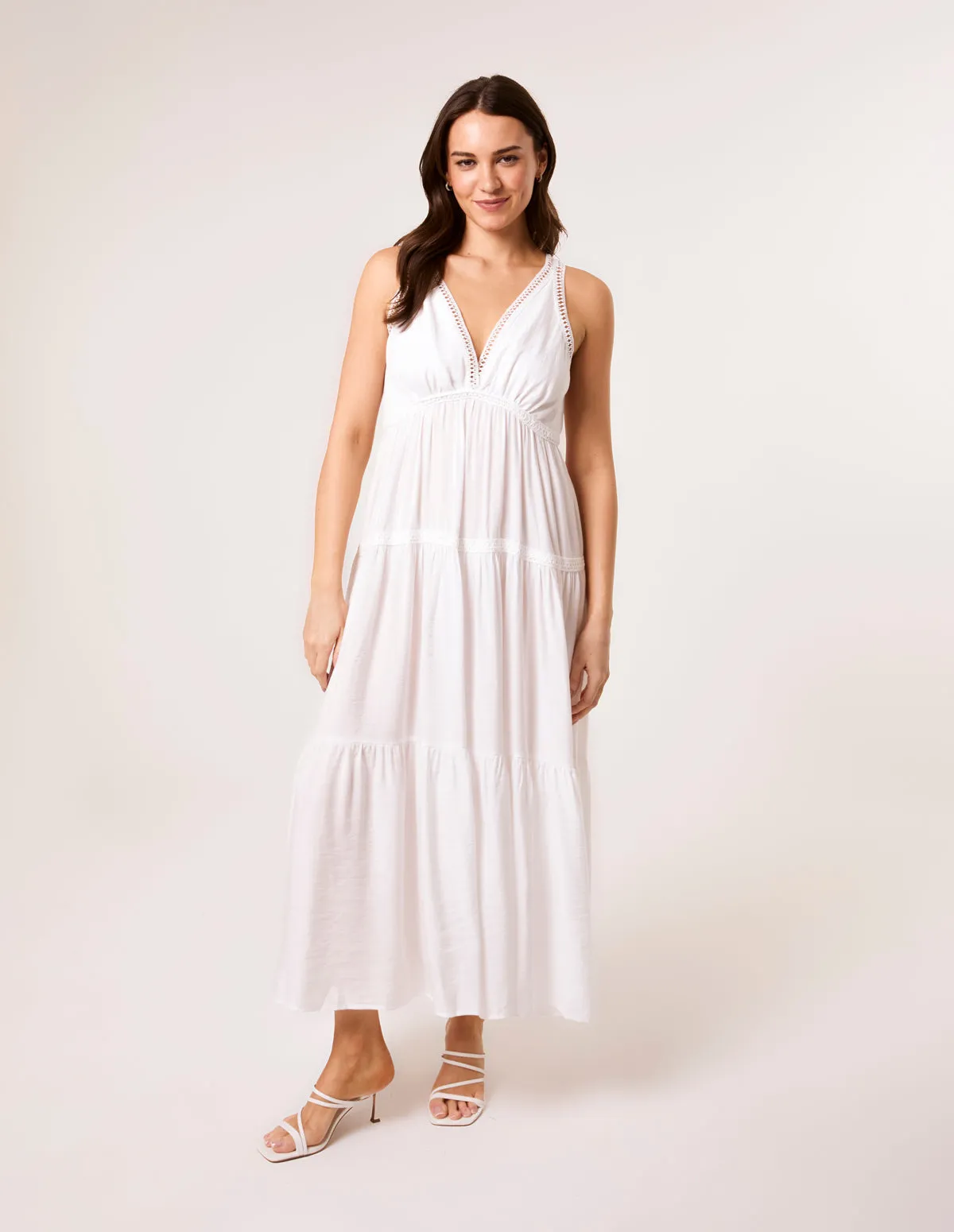 Maxi V Neck Dress sold by Blue Vanilla product image thumbnail 3