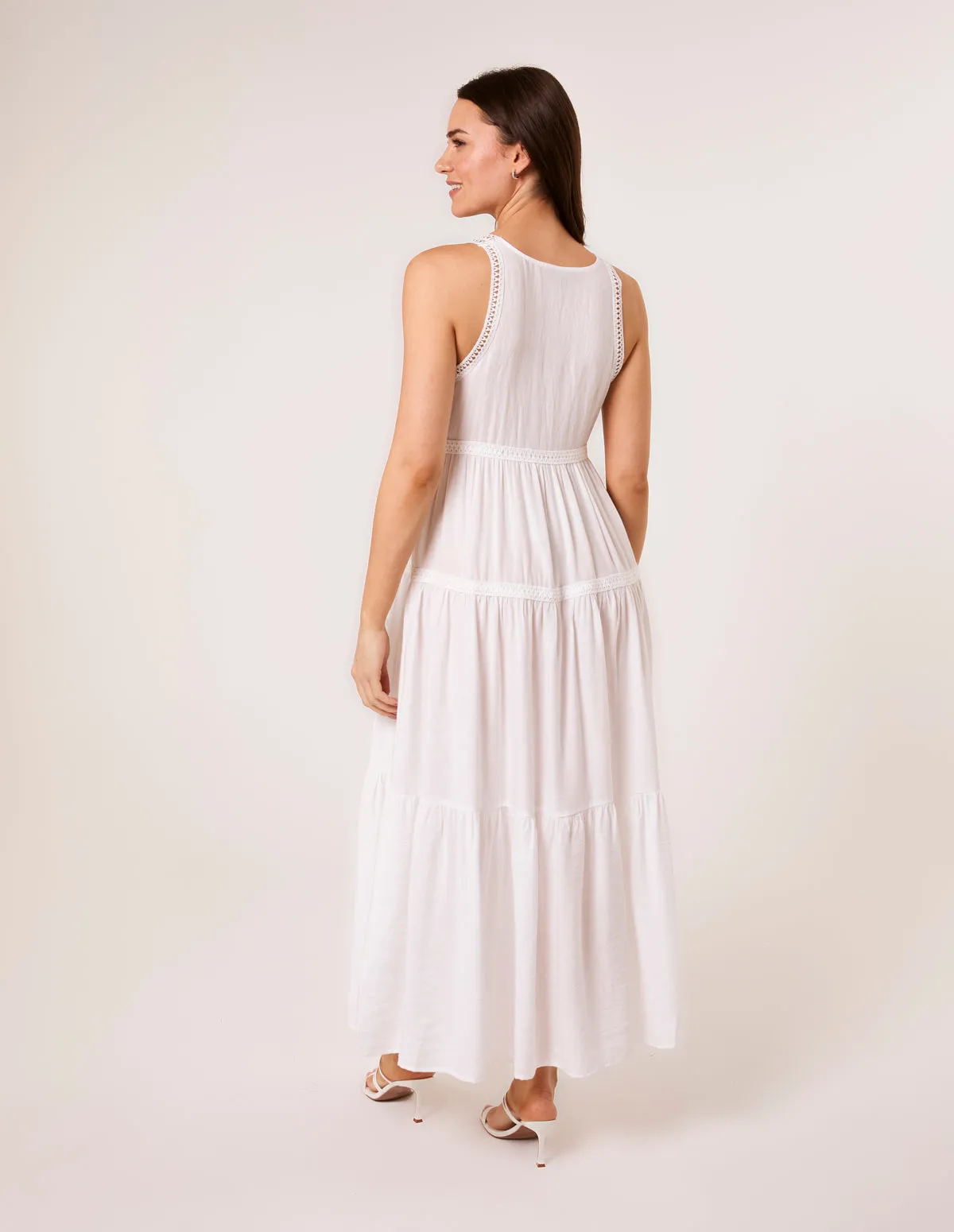 Maxi V Neck Dress sold by Blue Vanilla product image thumbnail 4
