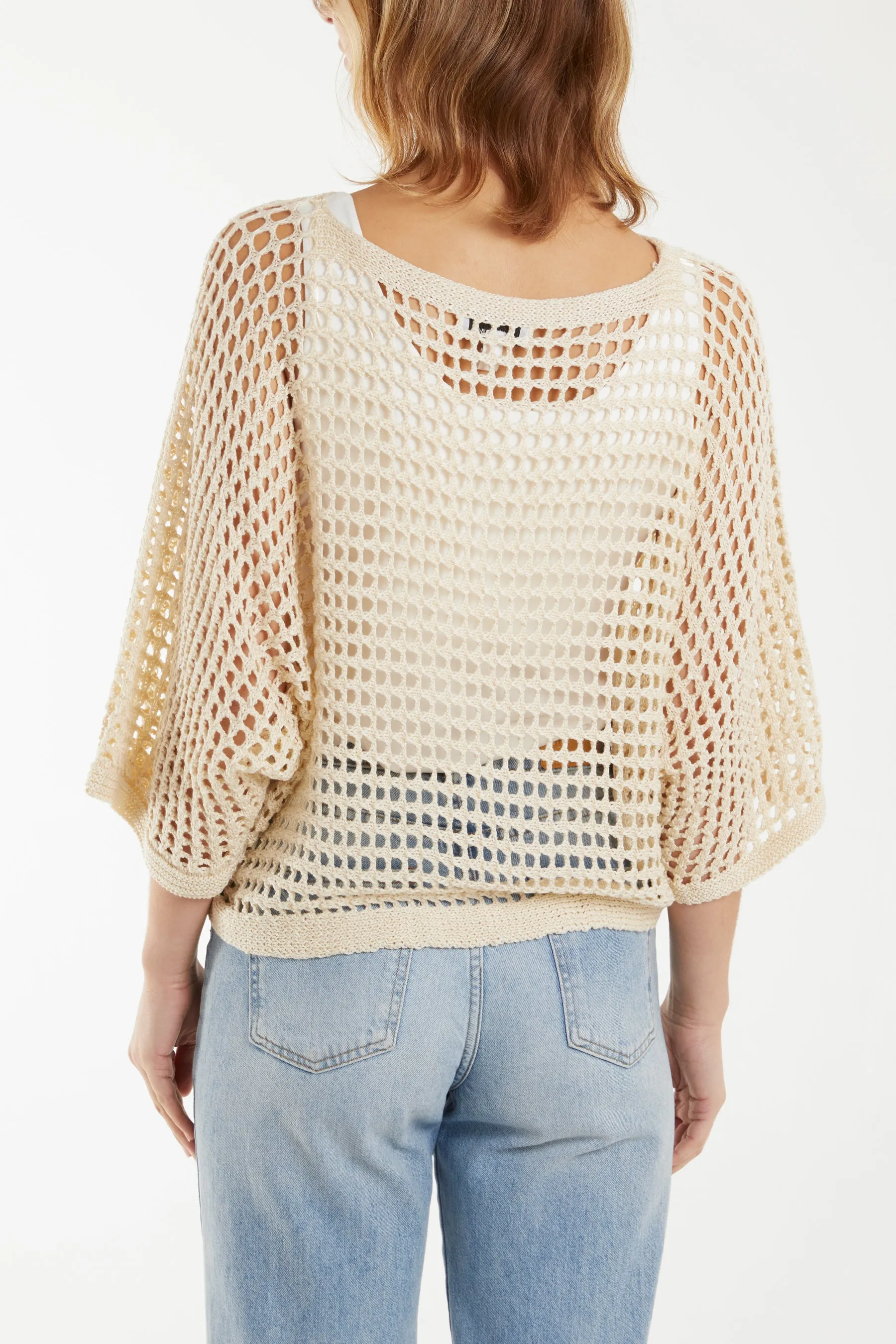 Round Neck Net Top sold by Blue Vanilla product image thumbnail 3