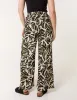 Palm Print Elastic Trousers sold by Blue Vanilla