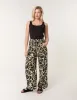 Palm Print Elastic Trousers sold by Blue Vanilla