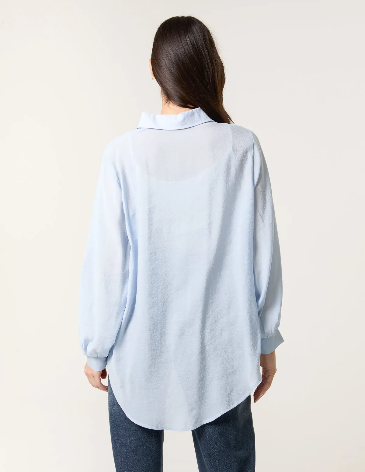 Diamante Detailed Classic Shirt sold by Blue Vanilla product image thumbnail 4