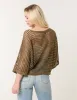 Round Neck Net Top sold by Blue Vanilla