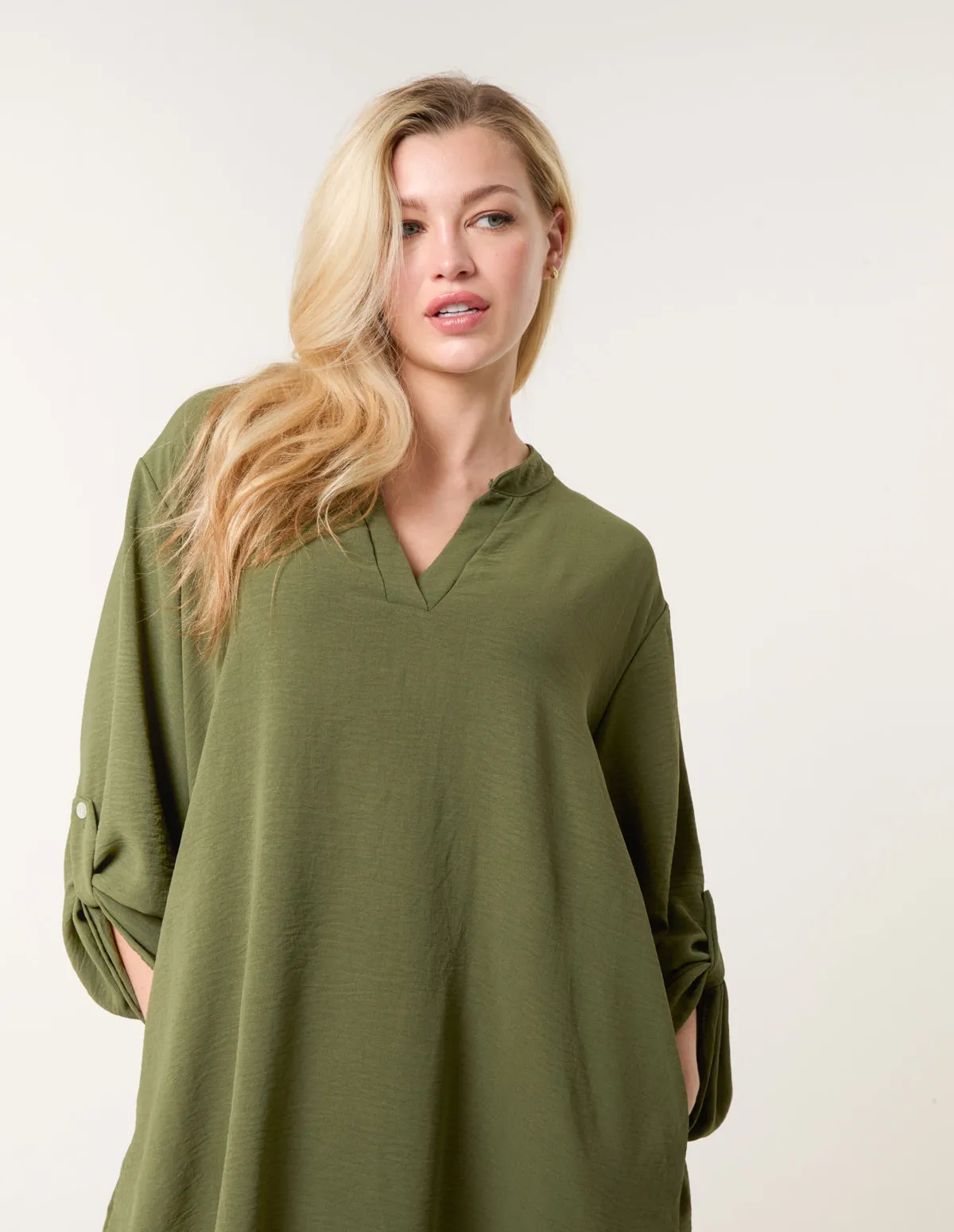 Tunic With Two Side Pockets sold by Blue Vanilla product image thumbnail 3