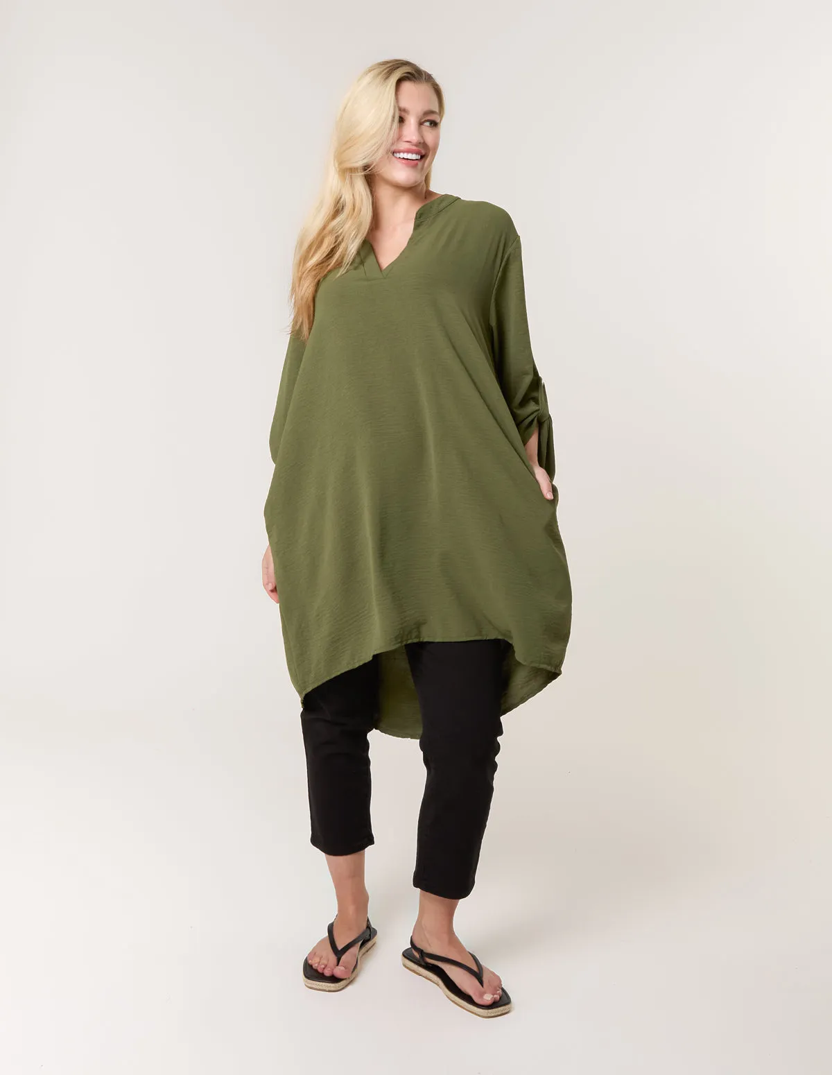 Tunic With Two Side Pockets sold by Blue Vanilla