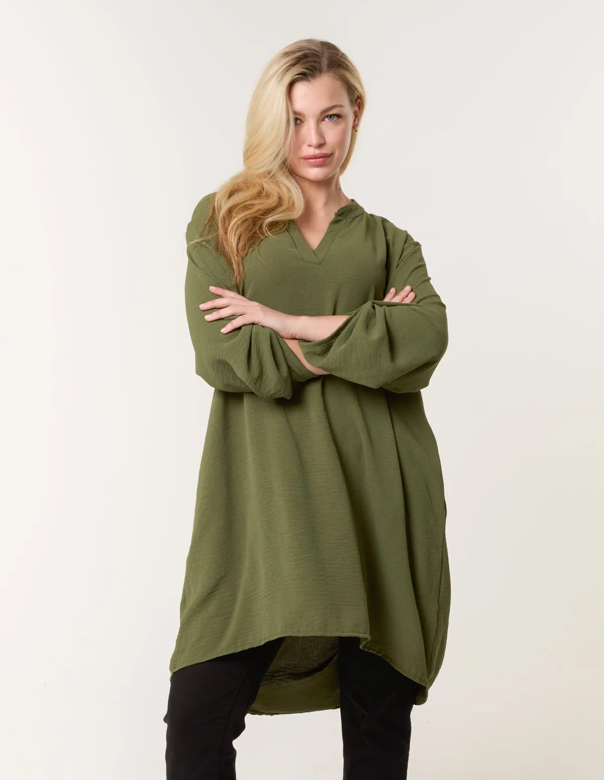 Tunic With Two Side Pockets sold by Blue Vanilla product image thumbnail 2