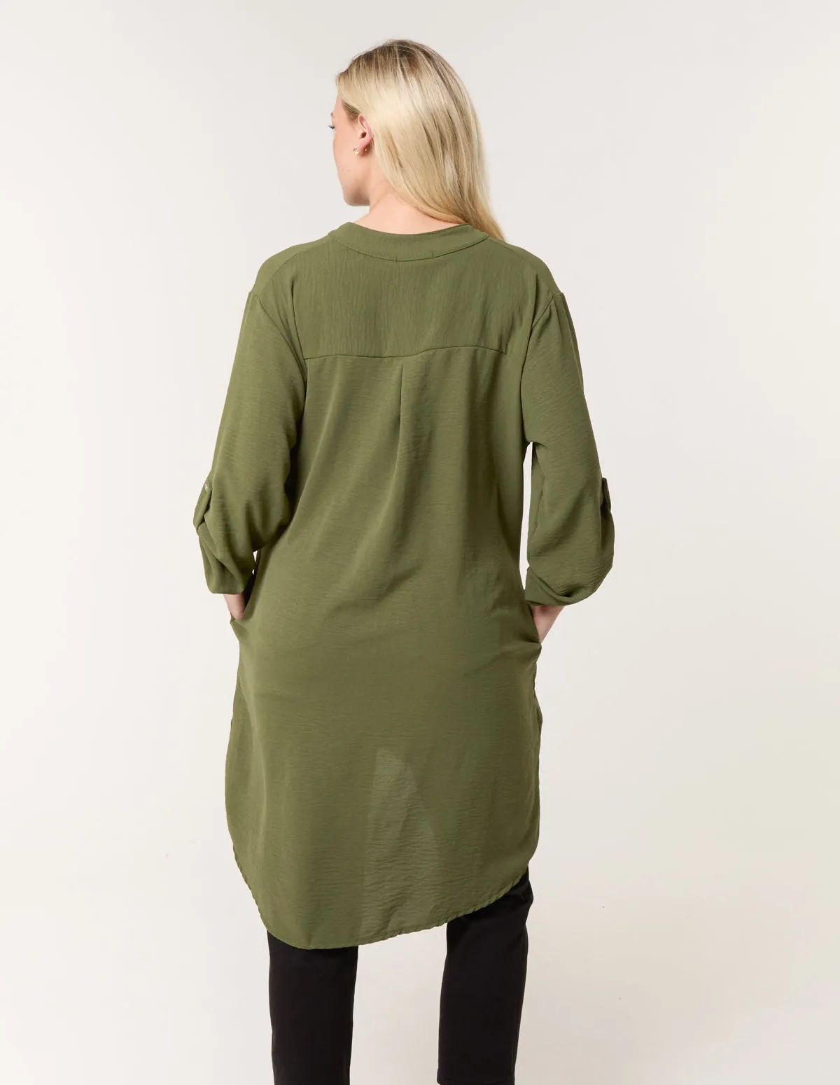 Tunic With Two Side Pockets sold by Blue Vanilla product image thumbnail 4