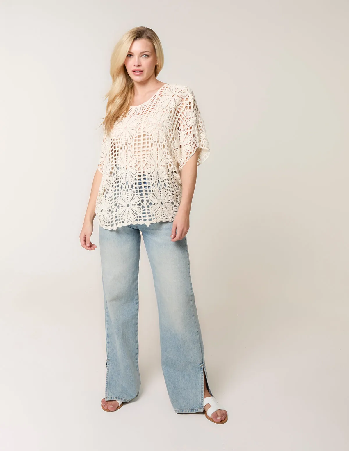 Daisy Crochet Top sold by Blue Vanilla product image thumbnail 2