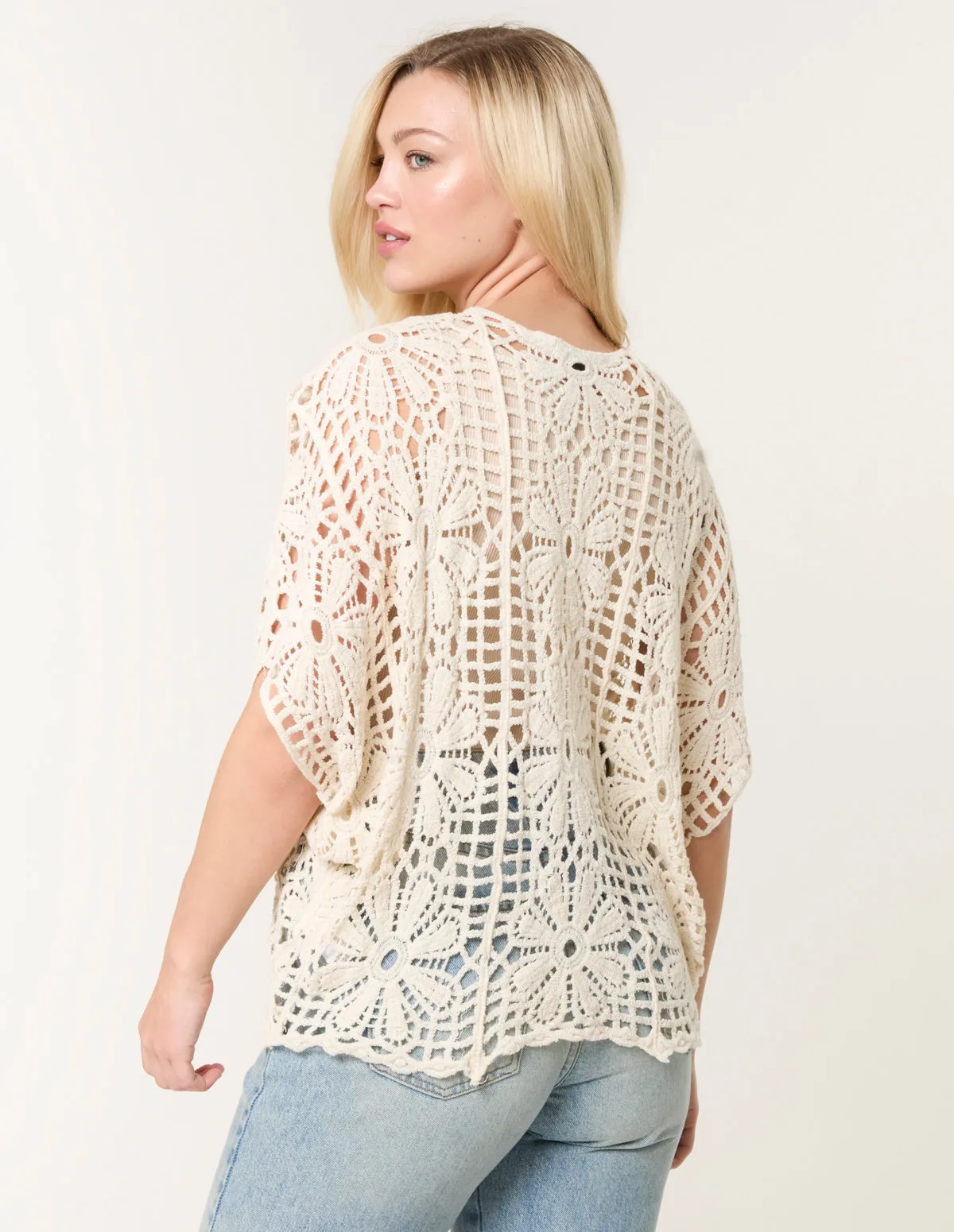 Daisy Crochet Top sold by Blue Vanilla product image thumbnail 4