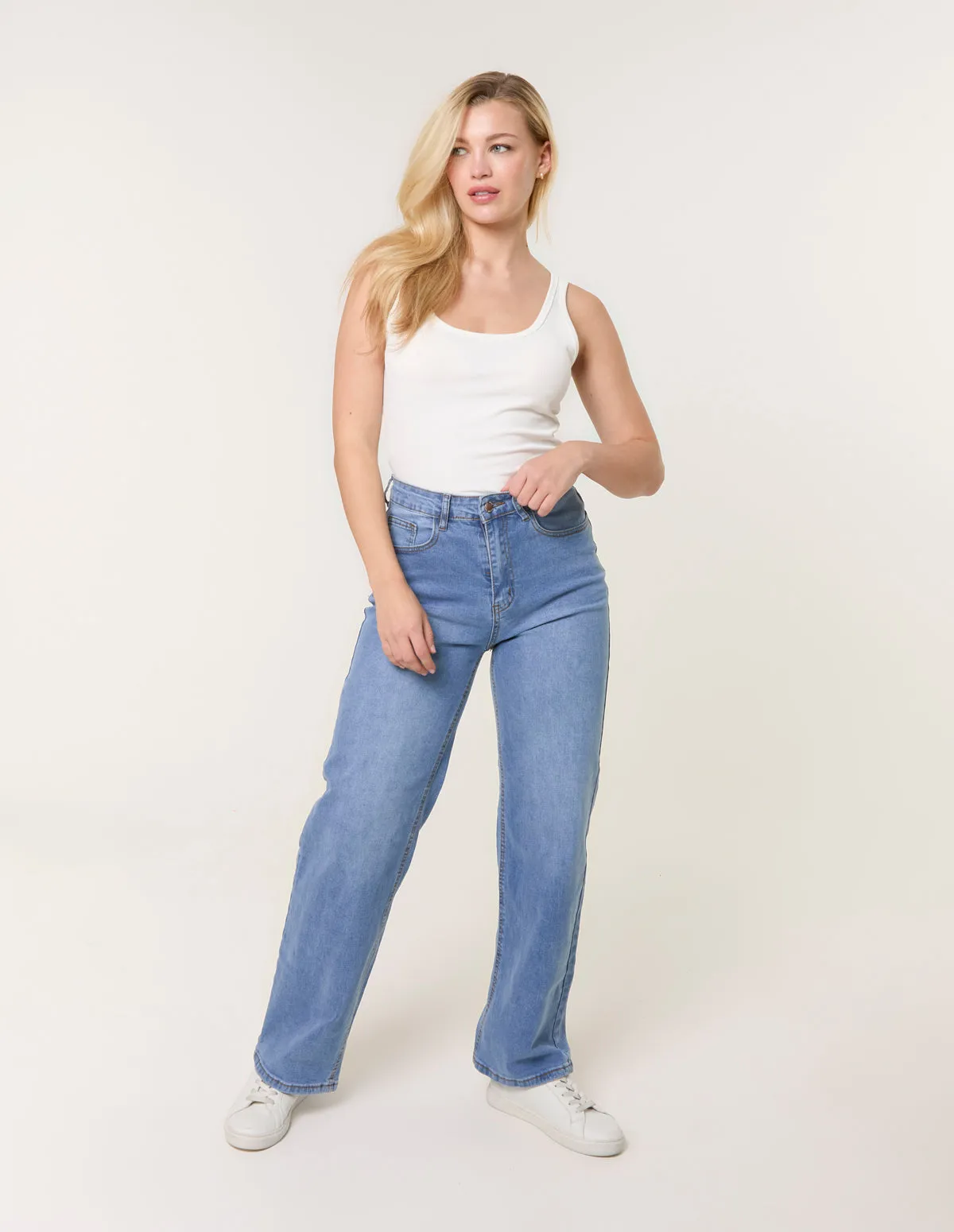 Denim Blue Jeans sold by Blue Vanilla product image thumbnail 2