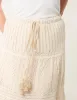 Crochet Tassel Tie Front Maxi Skirt sold by Blue Vanilla