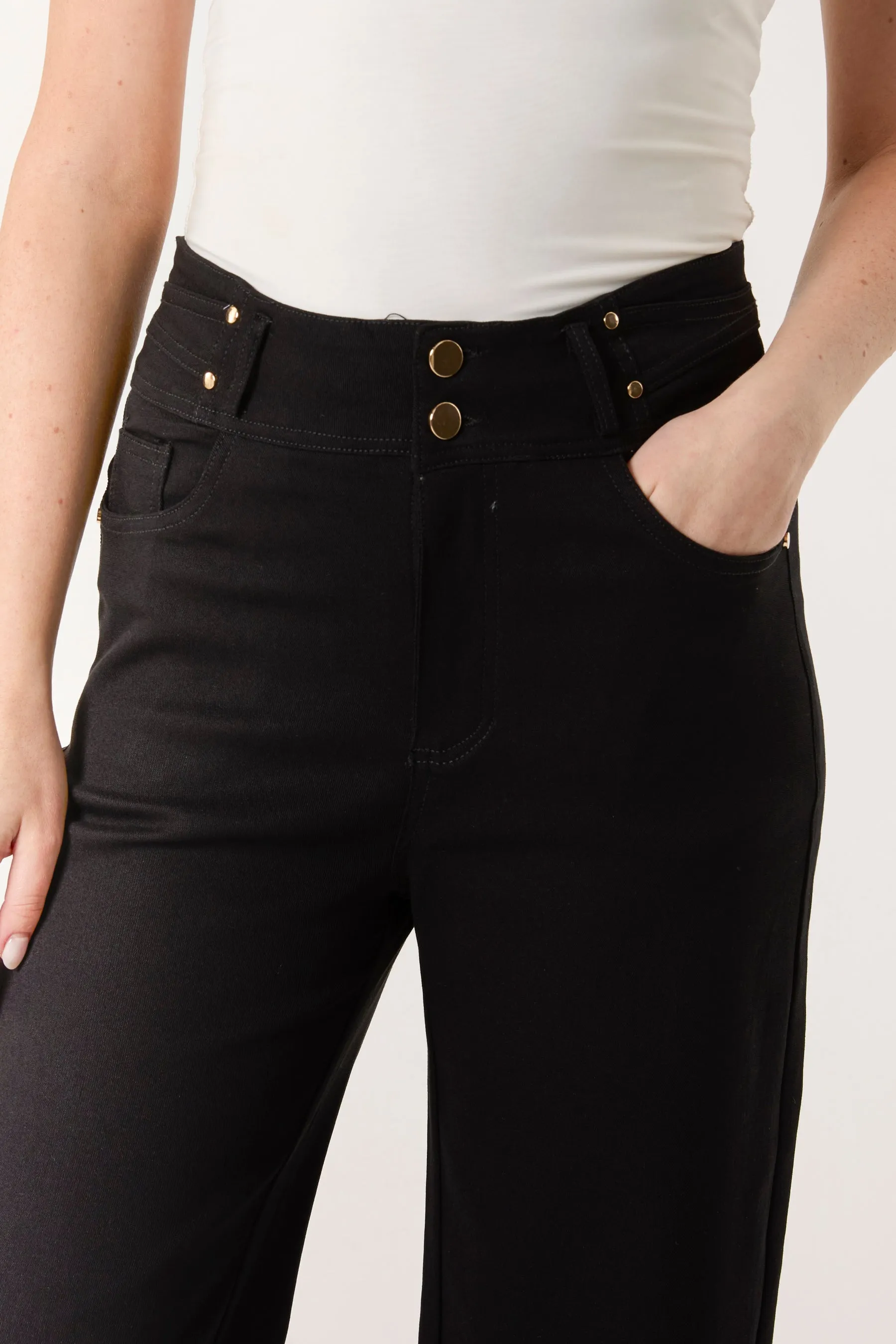 High Waisted Jeans sold by Blue Vanilla product image thumbnail 4