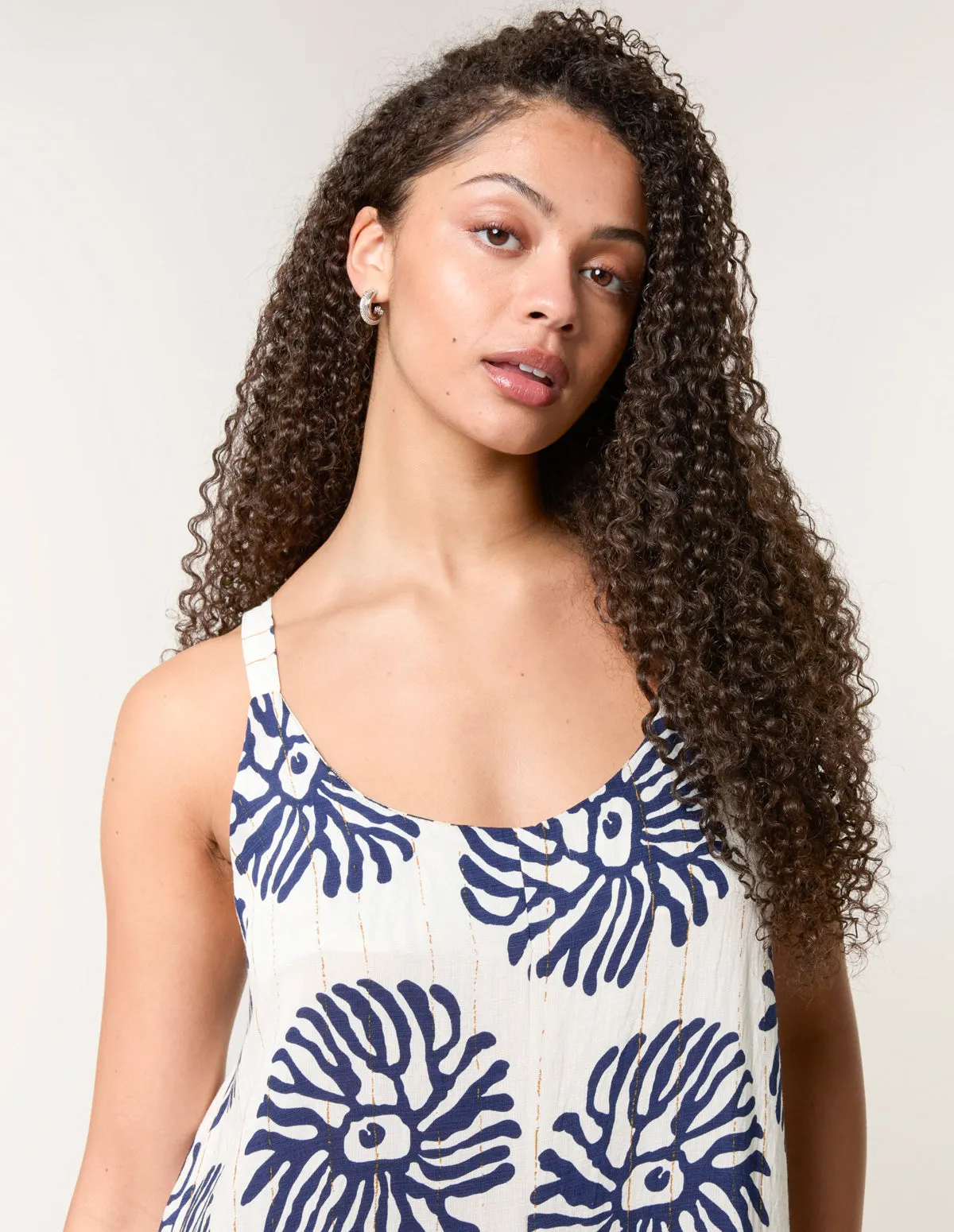 Abstract Wide Leg Jumpsuit sold by Blue Vanilla product image thumbnail 3