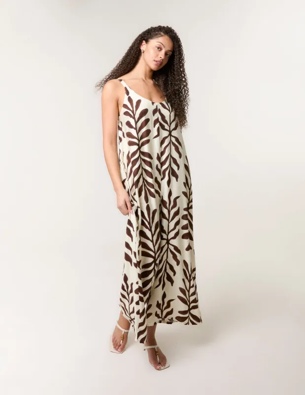 Floral Print Jumpsuit sold by Blue Vanilla