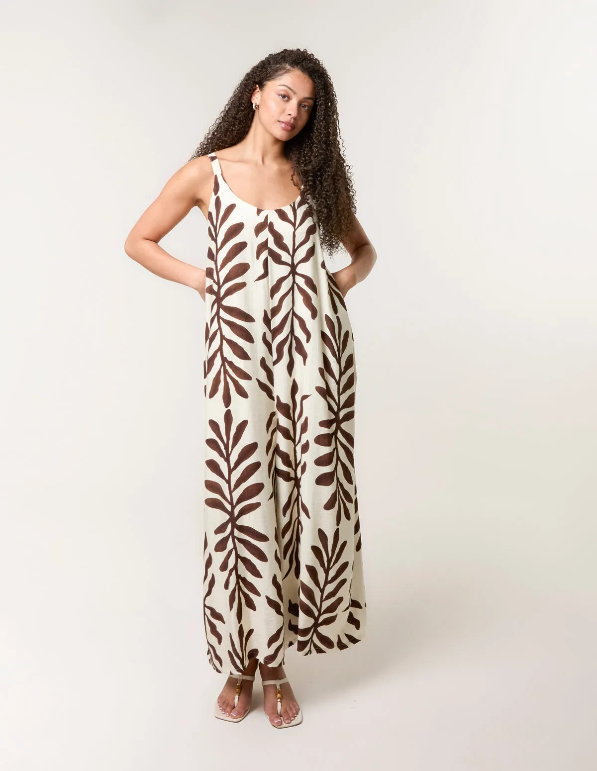 Floral Print Jumpsuit sold by Blue Vanilla product image thumbnail 3