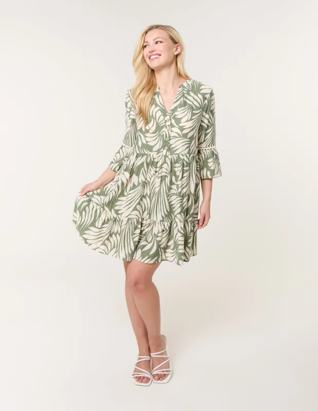 Ric Rac Smock Shirt Dress sold by Blue Vanilla