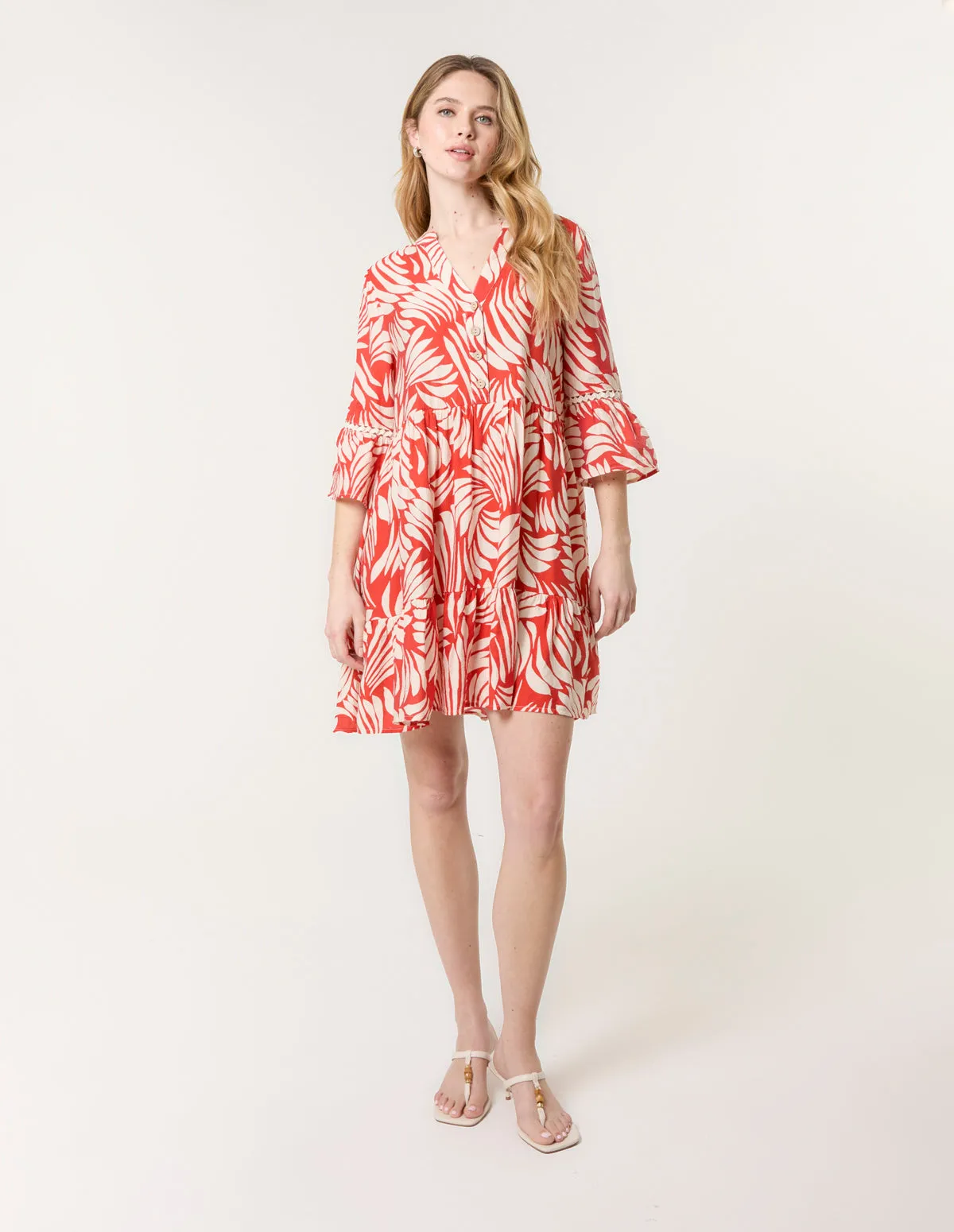 Ric Rac Smock Shirt Dress sold by Blue Vanilla