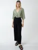 Tie Front Oversized Batwing Top sold by Blue Vanilla