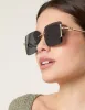Frameless Oversized Sunglasses sold by Blue Vanilla