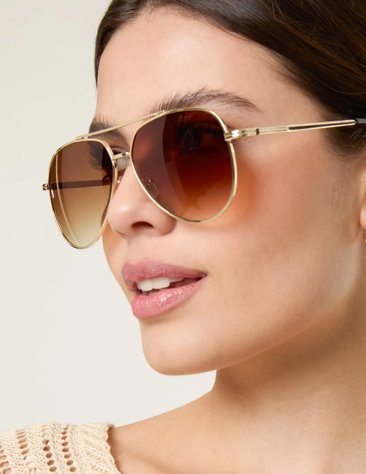 Gold Frame Aviators sold by Blue Vanilla product image thumbnail 2