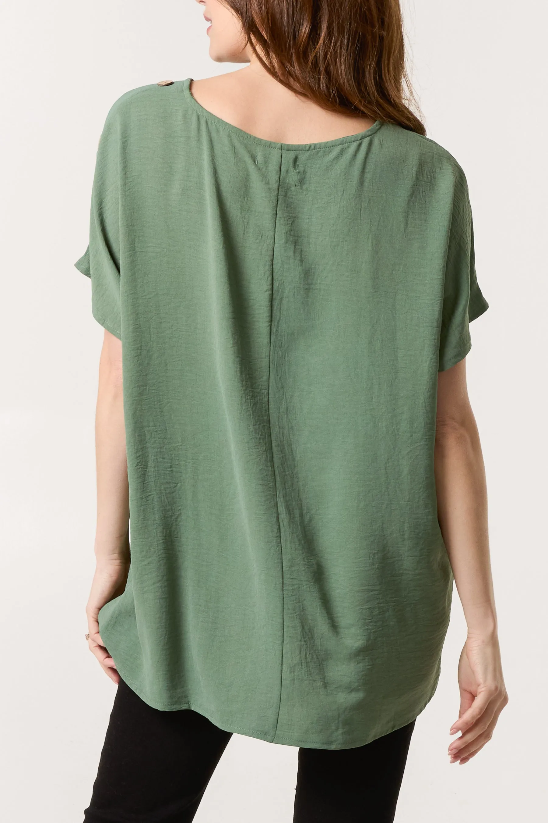 Round Neck Top sold by Blue Vanilla product image thumbnail 4