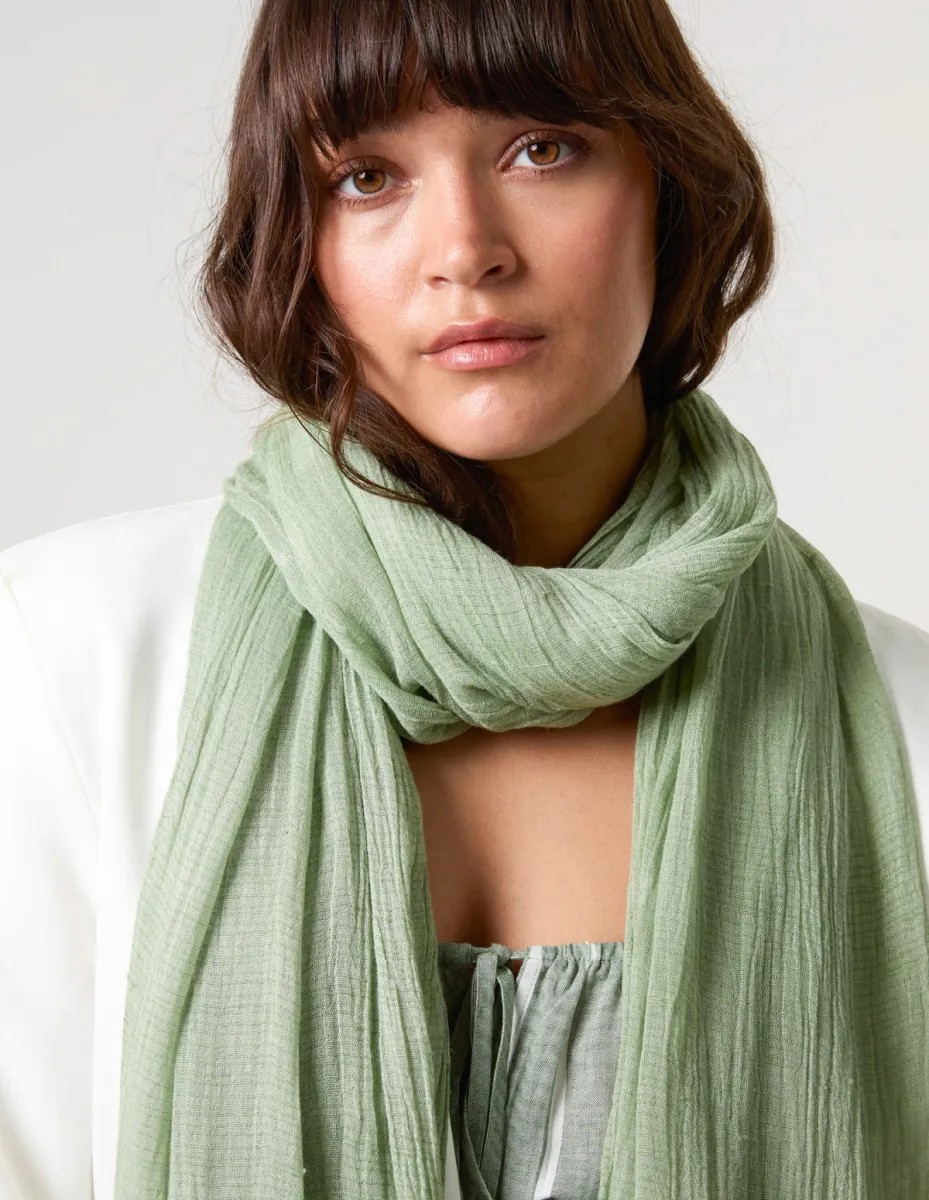 Textured Lightweight Scarf sold by Blue Vanilla