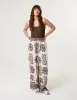 Print Wide-Leg Trousers sold by Blue Vanilla