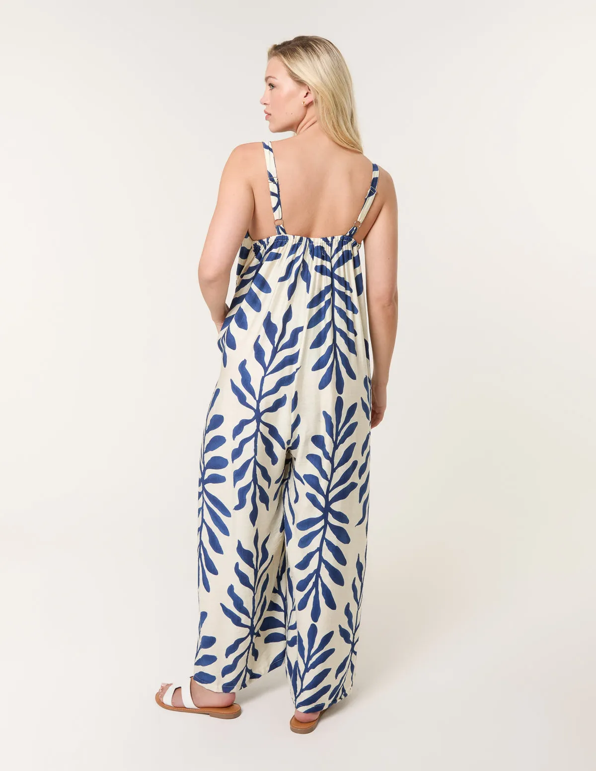 Floral Print Jumpsuit sold by Blue Vanilla product image thumbnail 4