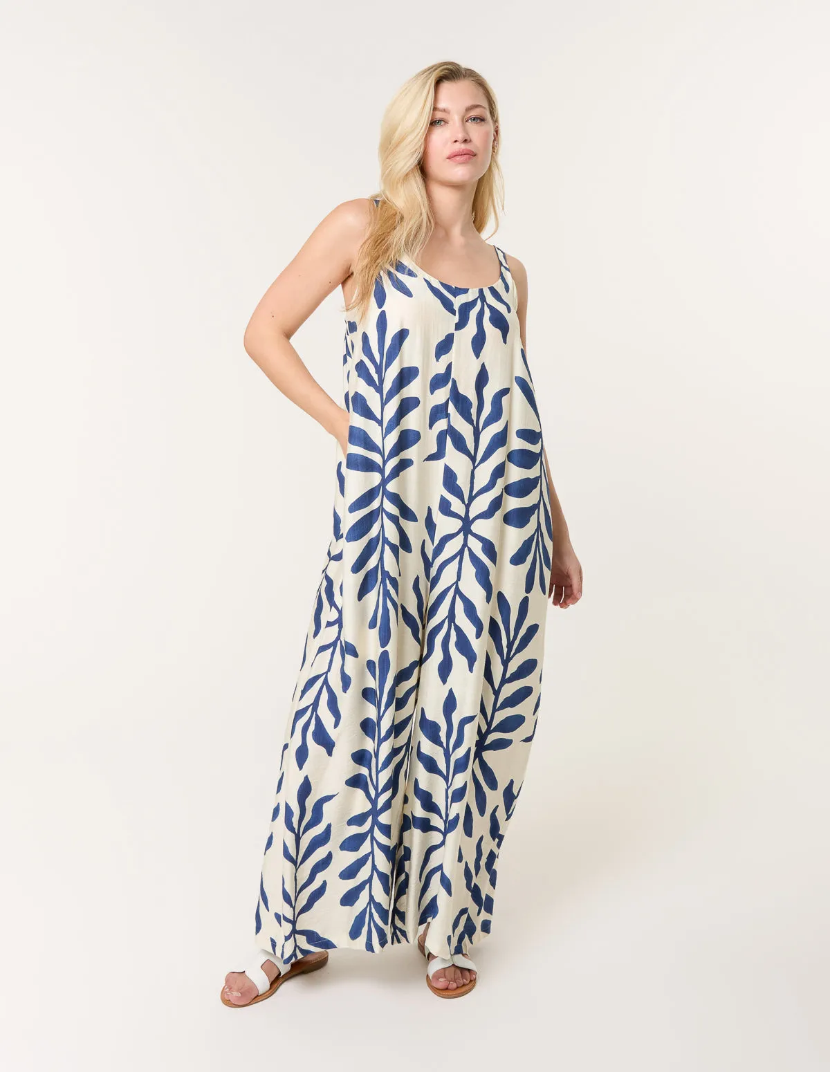 Floral Print Jumpsuit sold by Blue Vanilla product image thumbnail 3