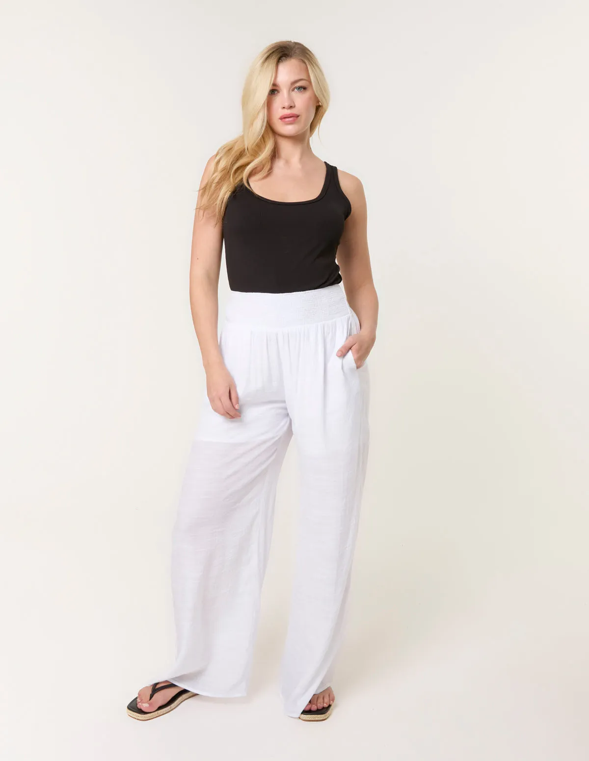 Shirred Trouser sold by Blue Vanilla product image thumbnail 2