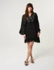 Embellished Kimono Sleeve Mini Dress sold by Blue Vanilla