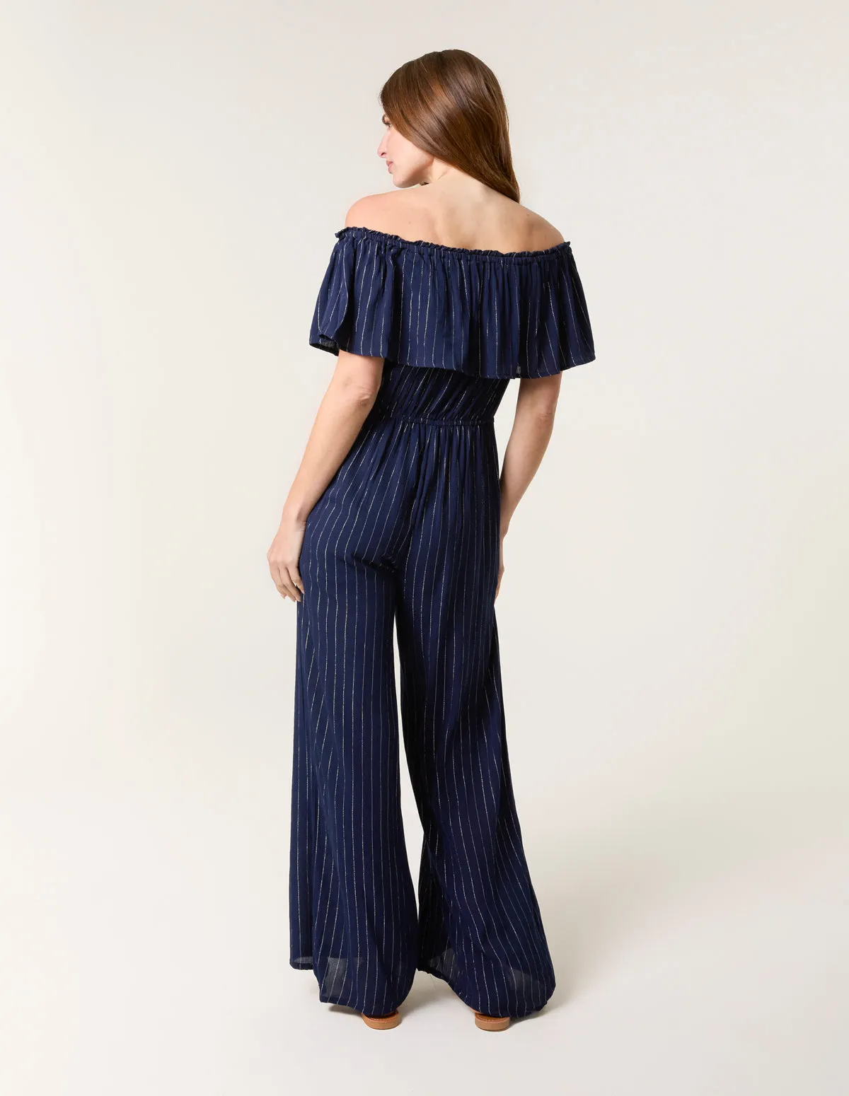 Bardot Tie Waist Jumpsuit sold by Blue Vanilla product image thumbnail 4