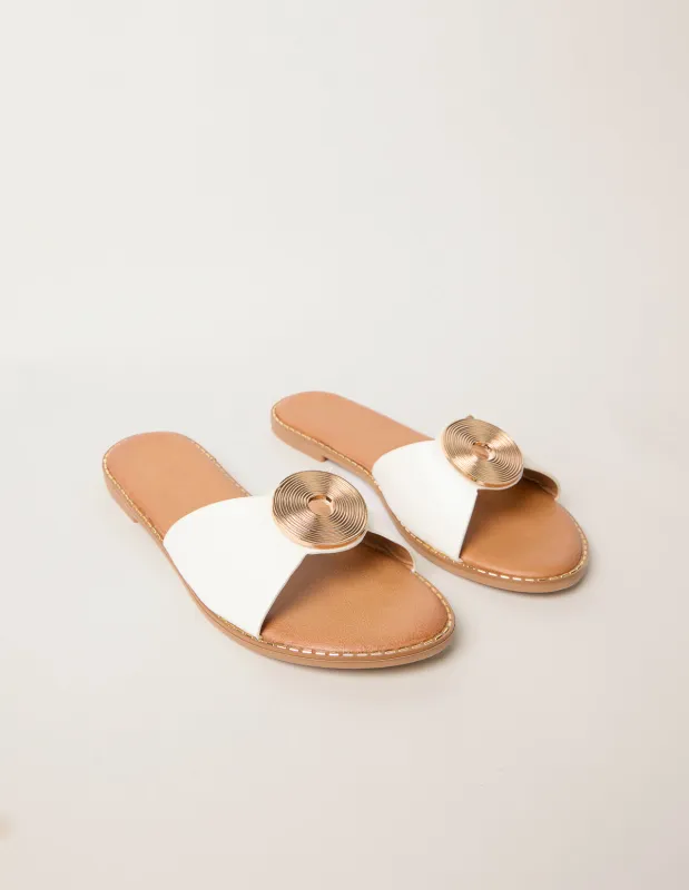 Flat Circle Sandals sold by Blue Vanilla