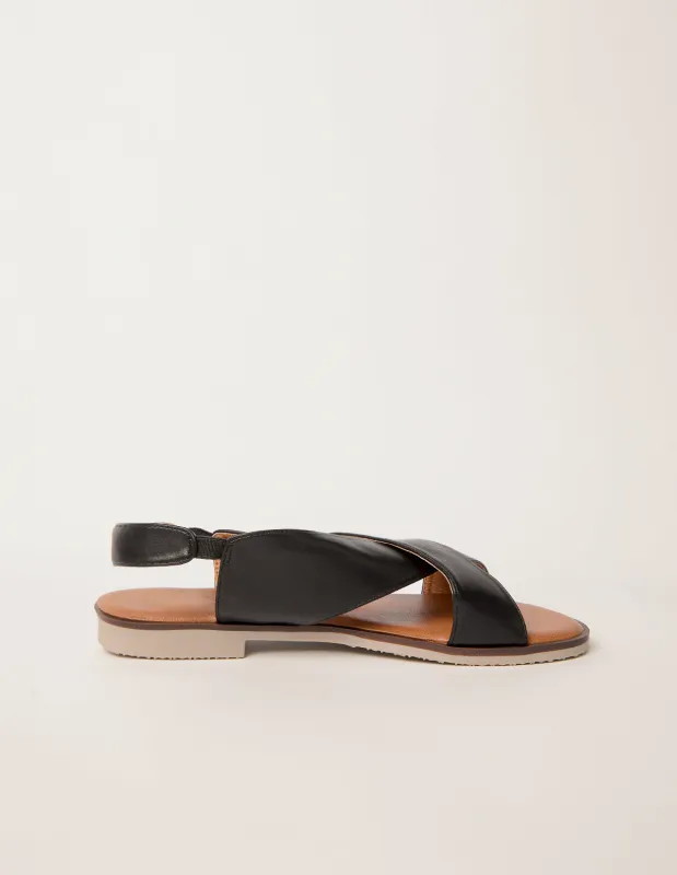 Wrap Front Elastic Back Sandals sold by Blue Vanilla