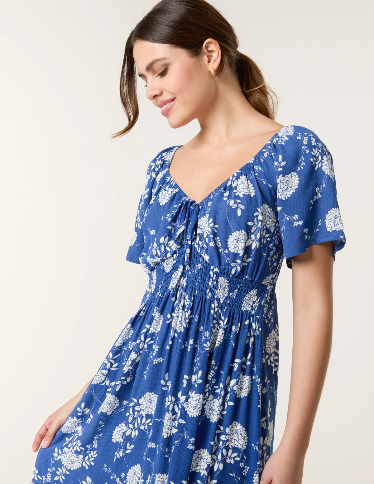 Rick Rack Woven Midi Dress sold by Blue Vanilla product image thumbnail 2