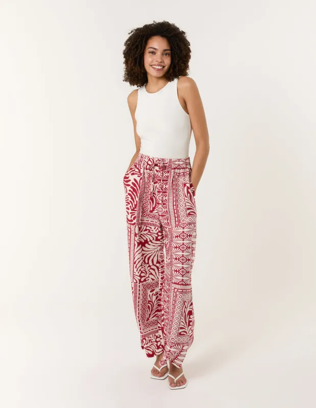 Abstract Print Trousers sold by Blue Vanilla